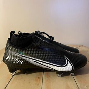 Nike Vapor Edge Pro 360 DT Black Football Cleats DO1143-001 Mens Sz10.5 NWOB